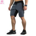 Wholesale Men Custom Cotton Blank Gym Jogger Sweat Shorts